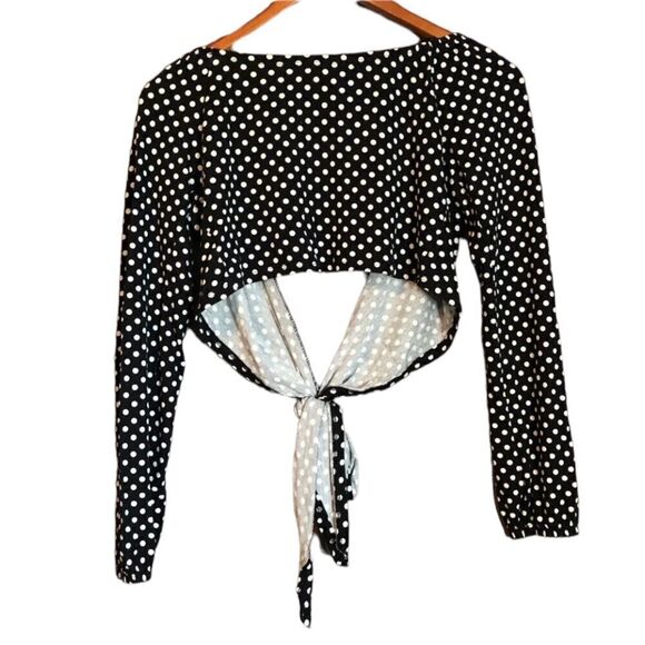 3 for $30! Revamped polka dot crop top‎ - Picture 10 of 10